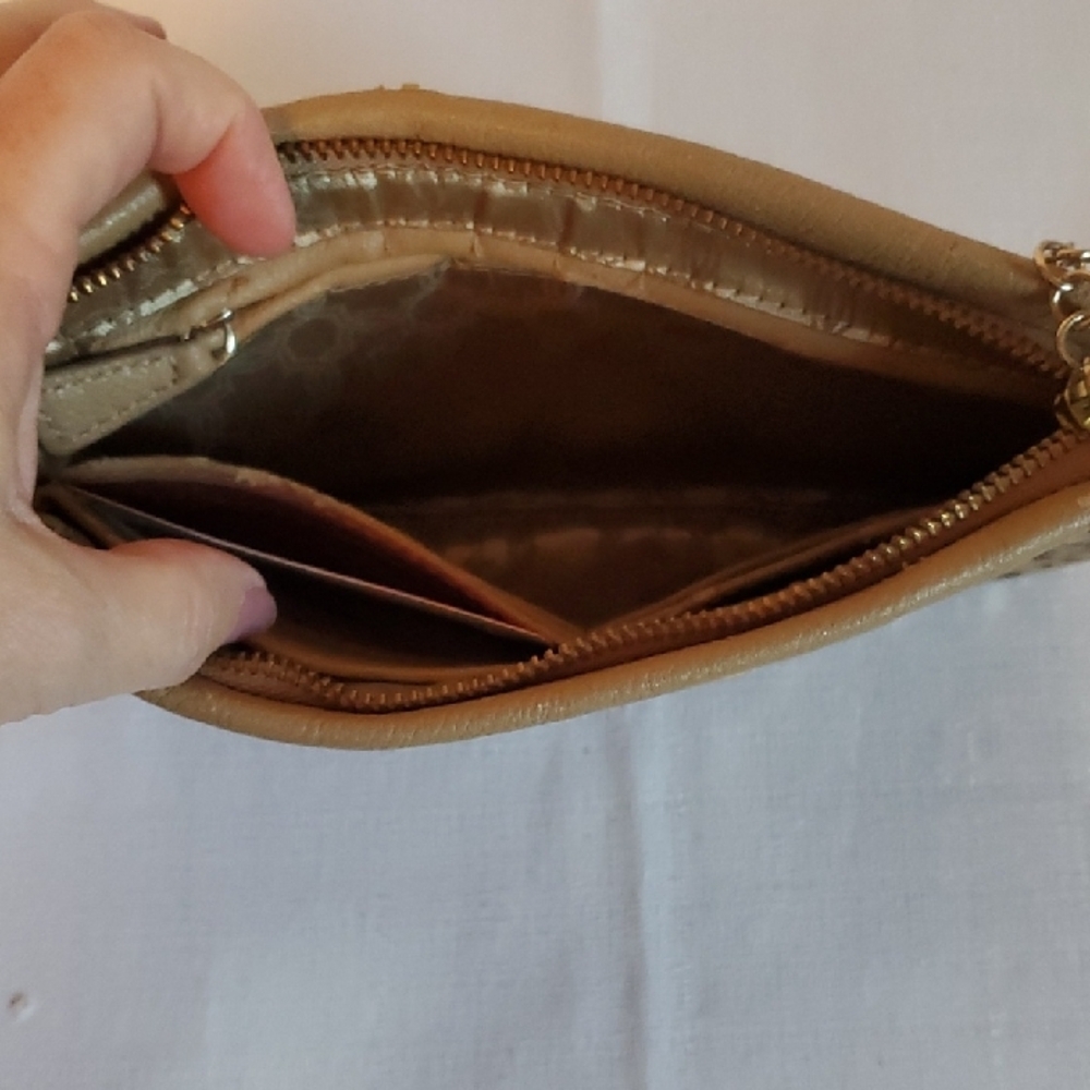 Ivanka Trump Gold Cutout Clutch - Picture 6 of 16